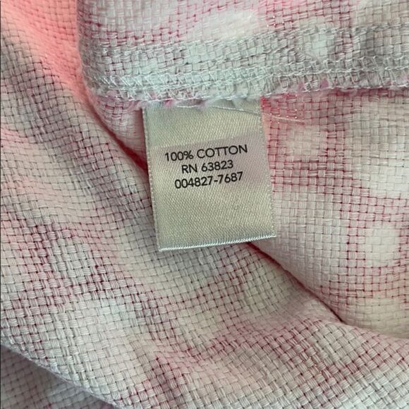 𝅺christopher & Banks Pink Polka Dot Jean Jacket M - Picture 13 of 13